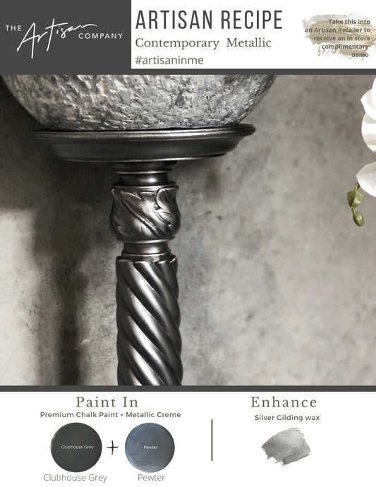 Artisan Paint Recipe - Contemporary Metallic