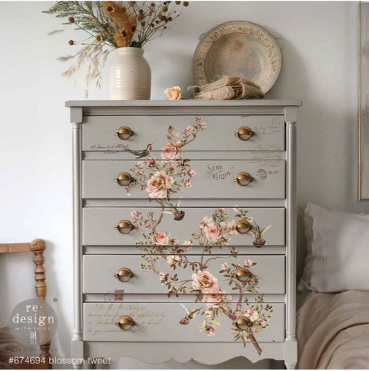 Redesign with Prima Large Transfer - Blossom Tweet