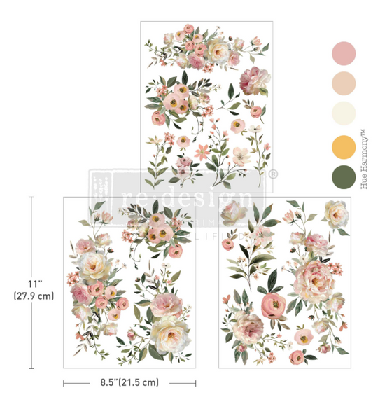 Redesign with Prima Middy Transfer - Blush Reverie