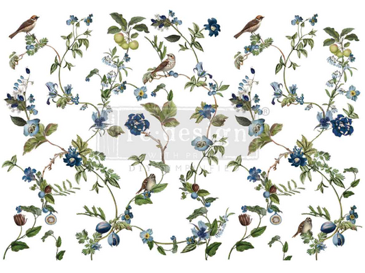 Redesign with Prima Large Transfer - Chirping Charm