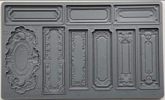 IOD Mould Conservatory Labels