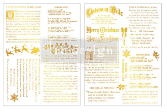 Redesign with Prima - Golden Tidings - Middy Kacha Gold Foil Transfer