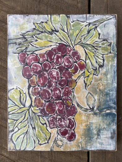 IOD Stamp Grapes