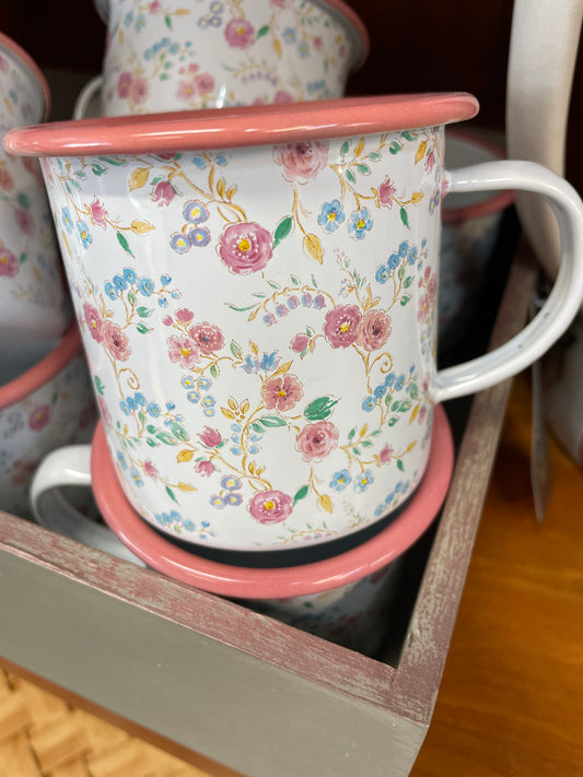 GN Waverley Floral Mug - Pink