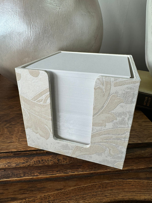 Wooden Refillable Paper Cube