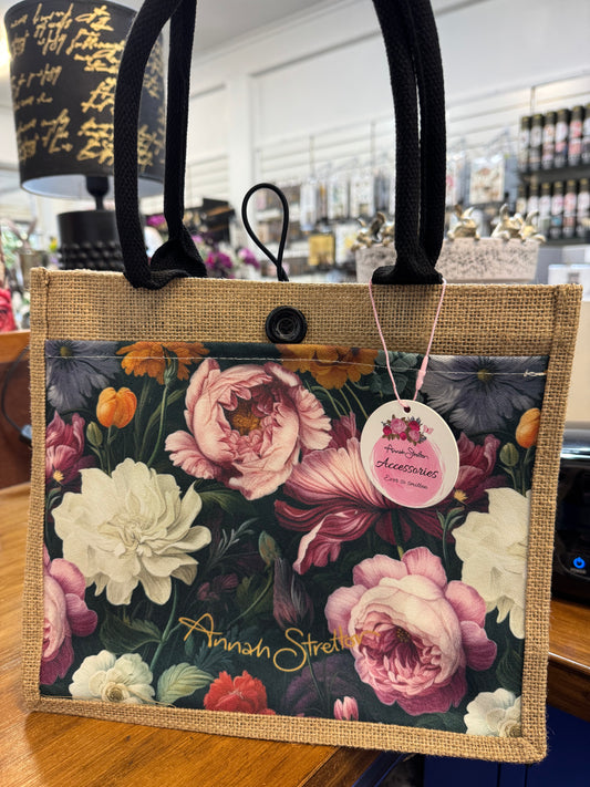 Annah Stretton Jute Bags - Mini