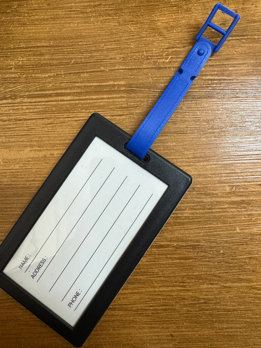 Annah Stretton Luggage Tag