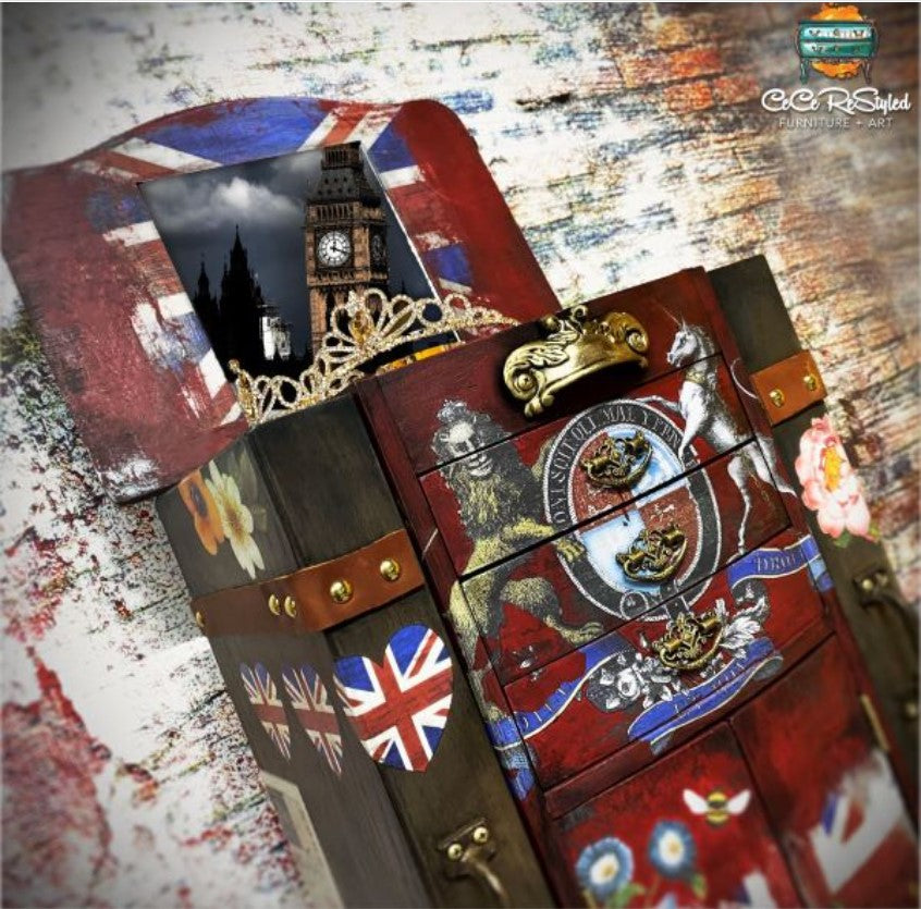 Redesign with Prima Transfer Large - London Love