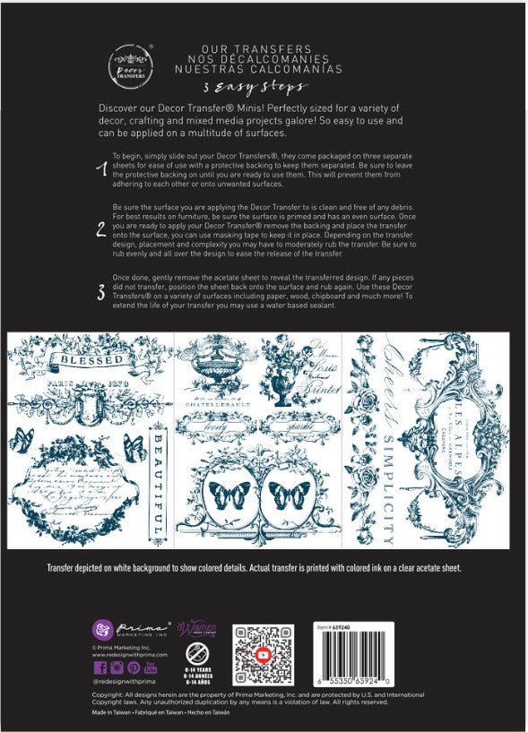 Redesign with Prima Middy Transfer - Lovely Labels