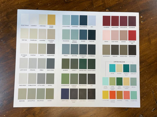 Fusion - Colour Card