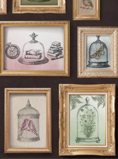 IOD Decor Stamp 30.5 x 30.5cm - Pastiche 2 sheets and masks)