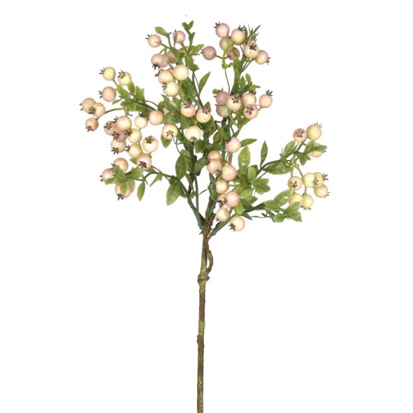 Rattan Berries - Blush Pink