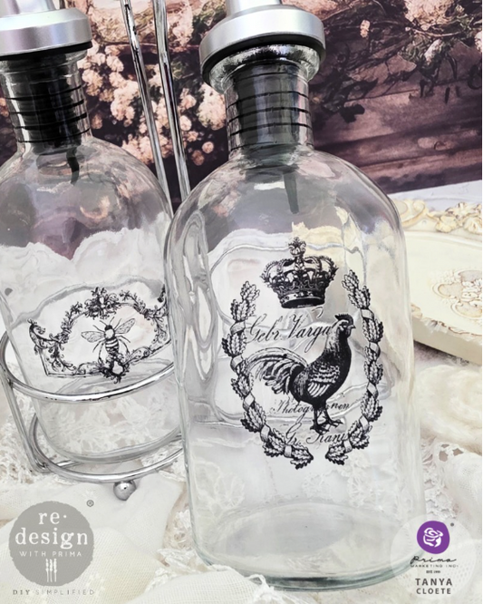 Redesign with Prima Luxe Transfers® - Romance En Fleur