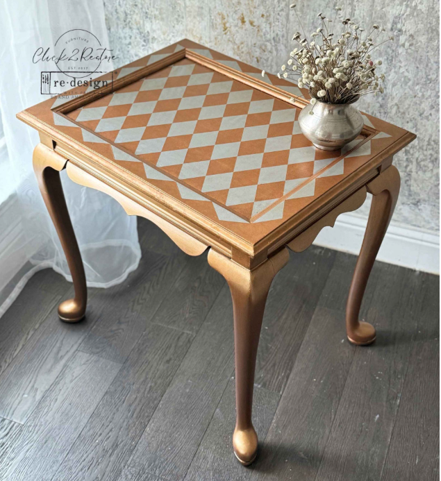 Redesign with Prima Transfer Large - Silver Harlequin