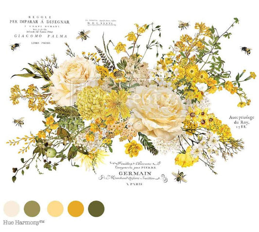 Redesign with Prima Large Transfer - Sunlit Serenade