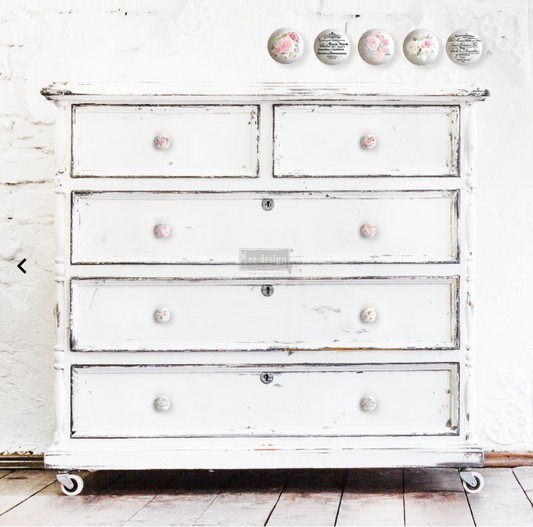 Redesign with Prima Knob Transfer - Sweet Spring