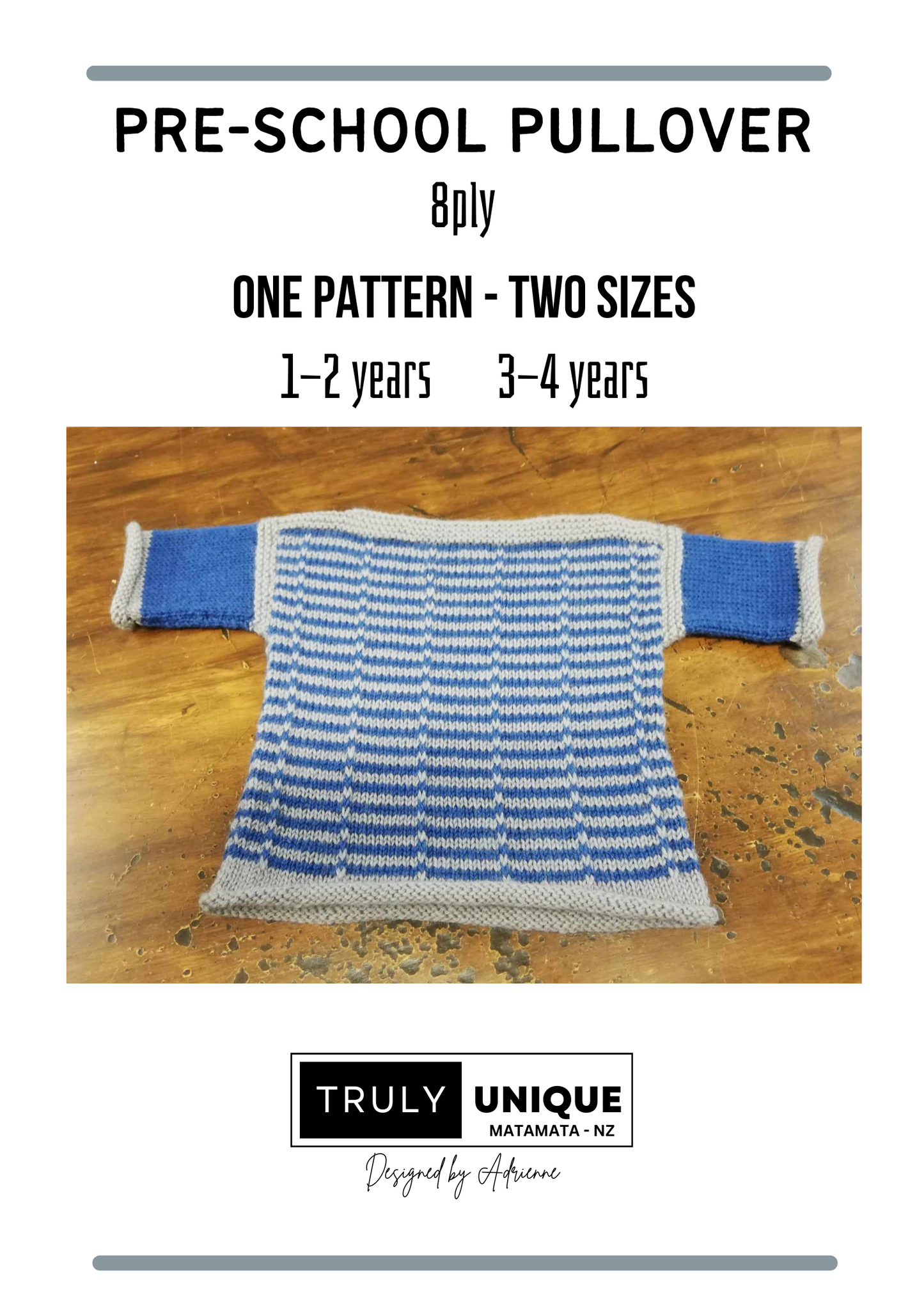 TRULY UNIQUE KNITTING PATTERNS