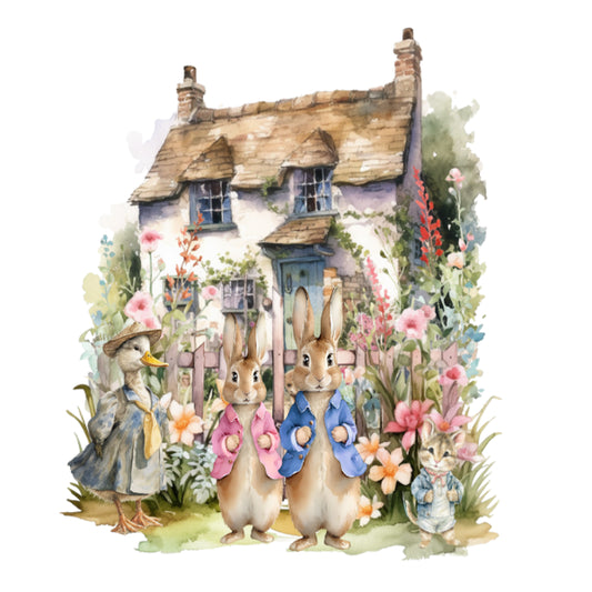 WC Transfer Peter Rabbit & Co