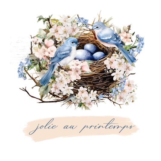 WC Transfer French Birds