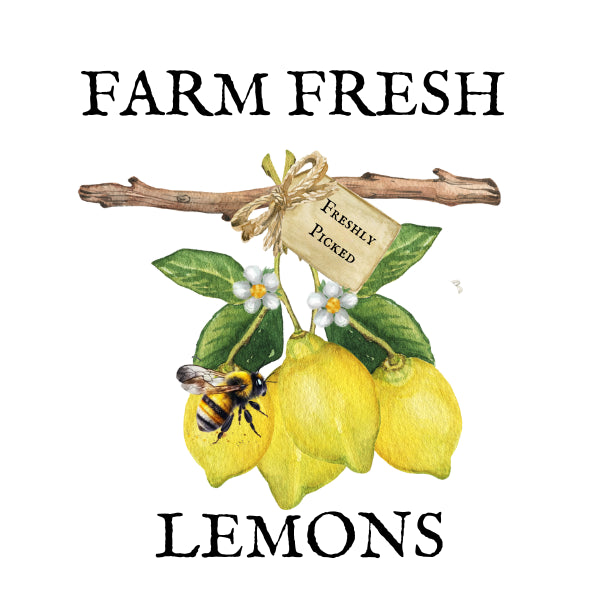 WC Transfer Fresh Lemons