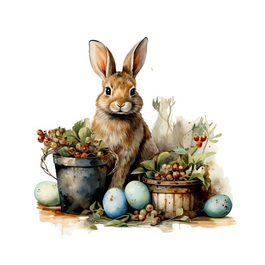 WC Transfer Vintage Bunny 1