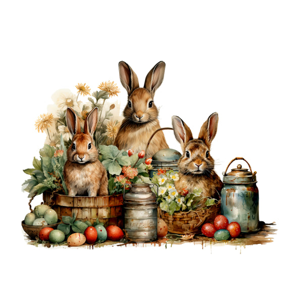 WC Transfer Vintage Bunny 2