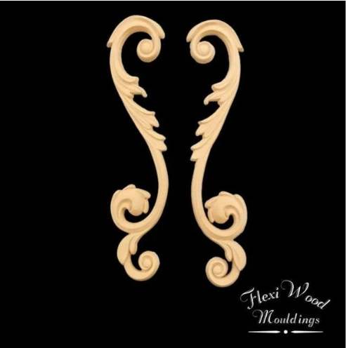 FlexiWood Large Scroll Set - FW1383