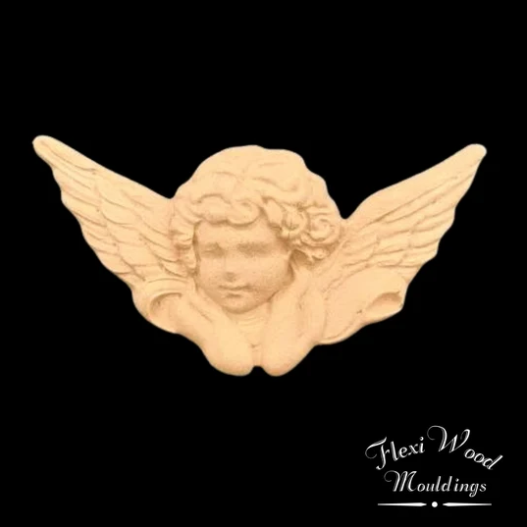 FlexiWood Cherub Contemplation left facing) - FW29