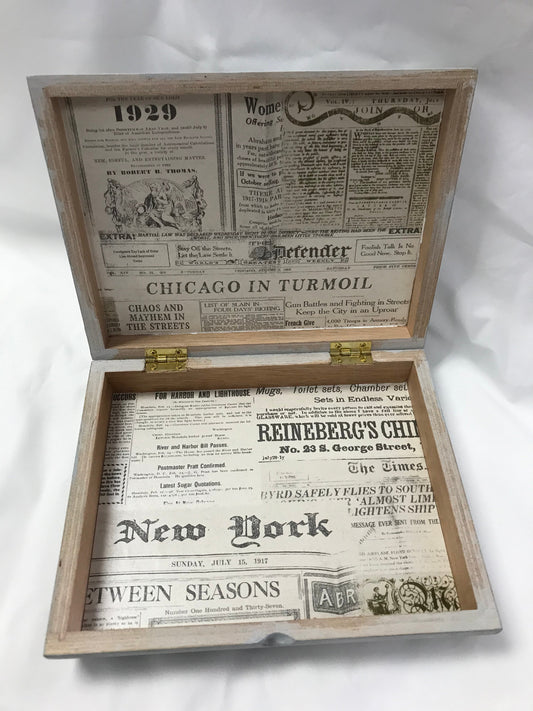 Little Painted Cigar Box