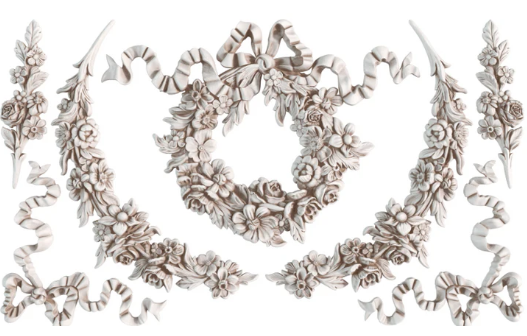 IOD Mould Wreath & Swags