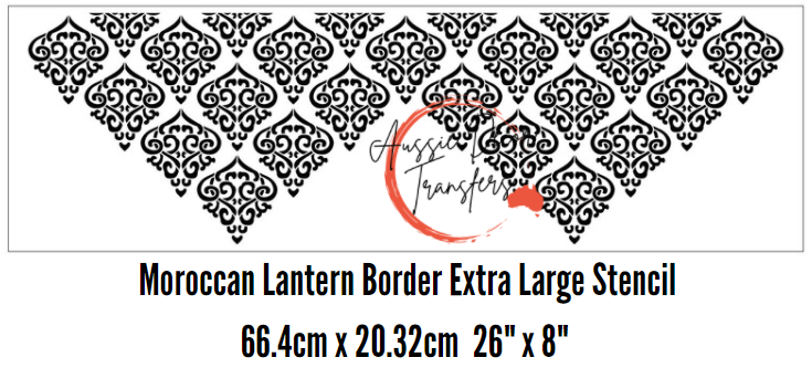 Moroccan Lantern Border