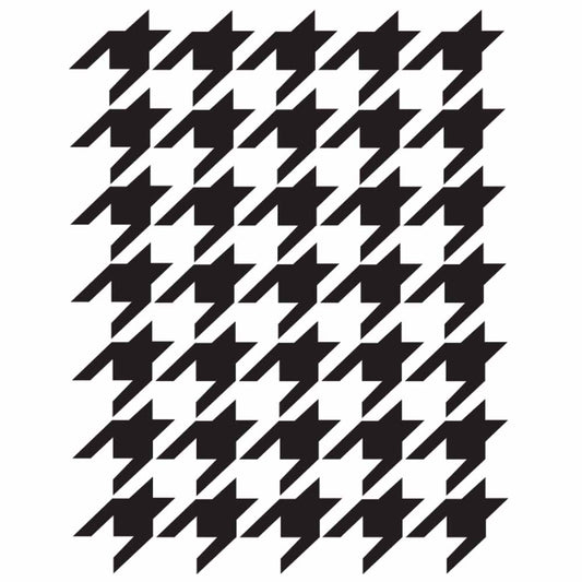 Stencil - Houndstooth