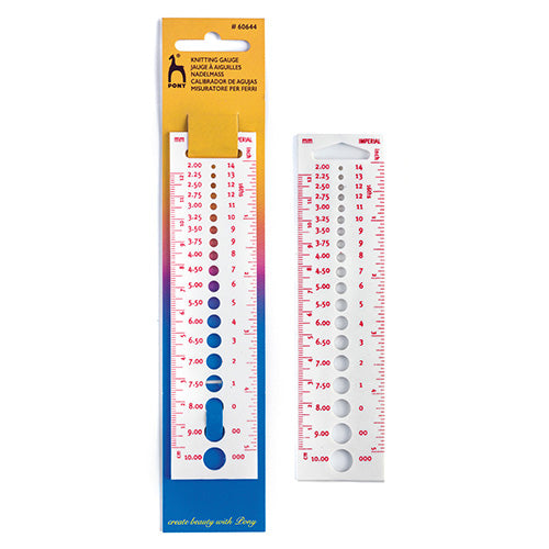 Knitting Needle Gauge