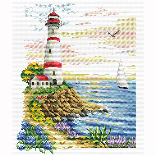 X Stitch No Count Lighthouse Cape