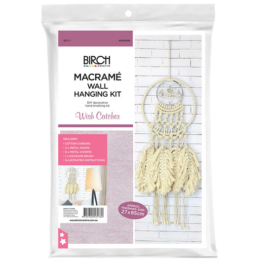 Macrame Kit - Wish Catcher