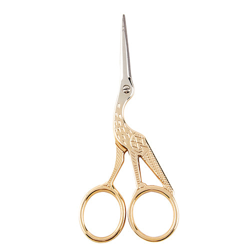 Scissors Emb Stork 11.5cm