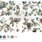 Redesign with Prima Large Transfer - Aviary Elegance
