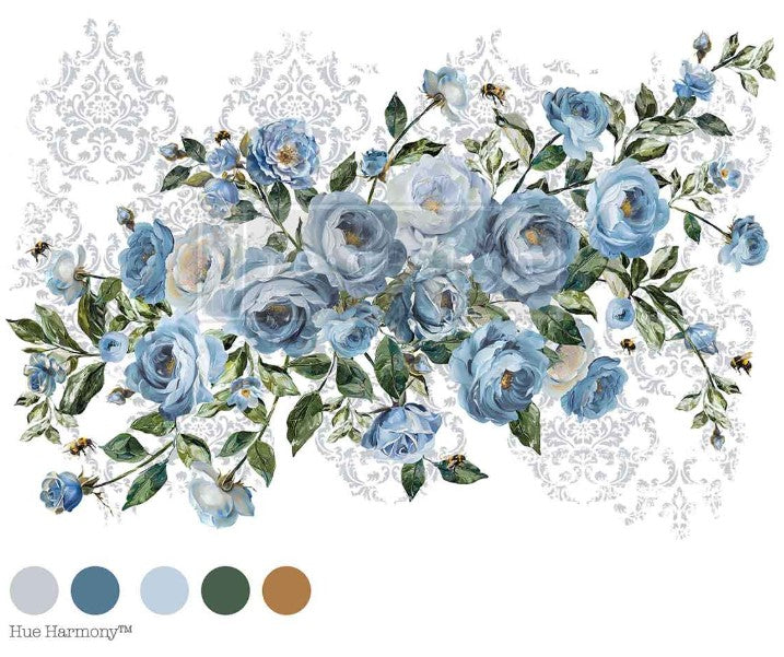 Redesign with Prima Large Transfer - Azure Blossom