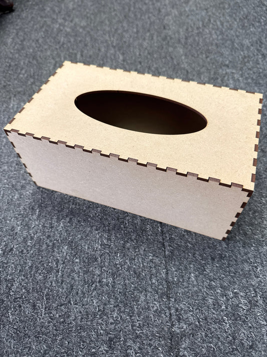 Blank MDF 3mm Tissue Box