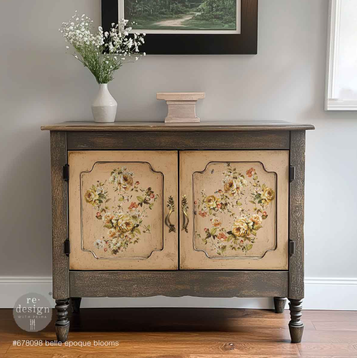 Redesign with Prima Middy Transfer - Belle Epoque Blooms