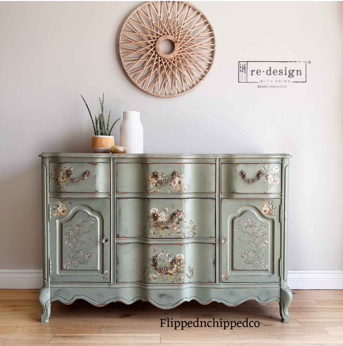 Redesign with Prima Middy Transfer - Belle Epoque Blooms