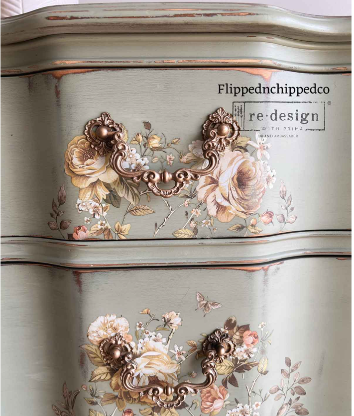 Redesign with Prima Middy Transfer - Belle Epoque Blooms