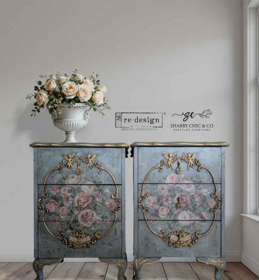 Redesign with Prima Middy Transfer - Blush Blossoms