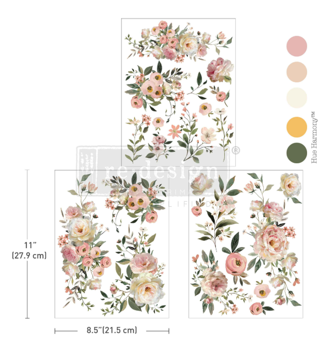 Redesign with Prima Middy Transfer - Blush Reverie