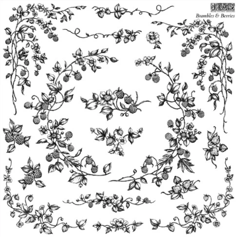 IOD Stamp Brambles & Berries