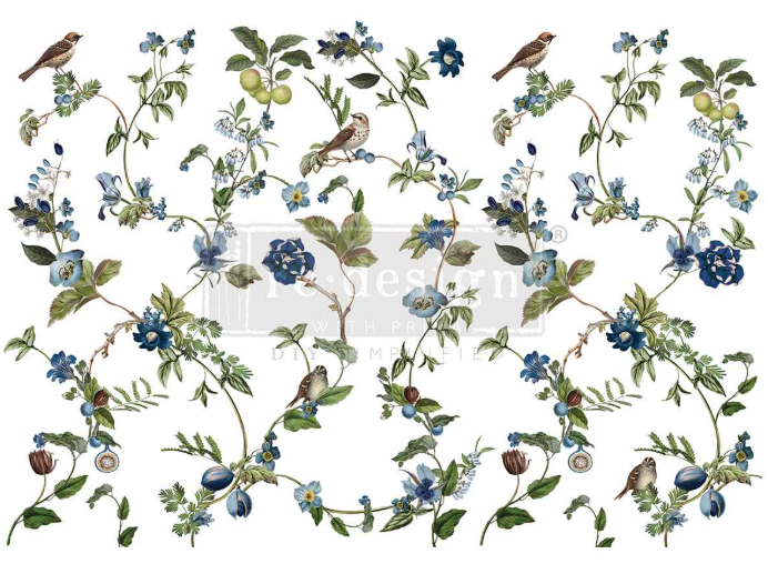 Redesign with Prima Large Transfer - Chirping Charm
