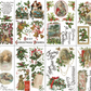 IOD Decor Transfer Pad 20 x 30.5cm - Christmas Joy 8 Sheets)