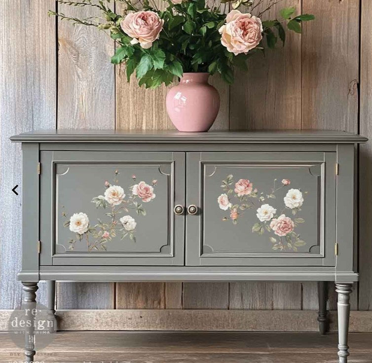 Redesign with Prima Middy Transfer - Creamy Blush Blooms