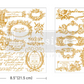 Redesign with Prima - Label De Luxe - Middy Kacha Gold Foil Transfer