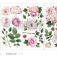 Redesign with Prima Transfer Mini - Delicate Roses